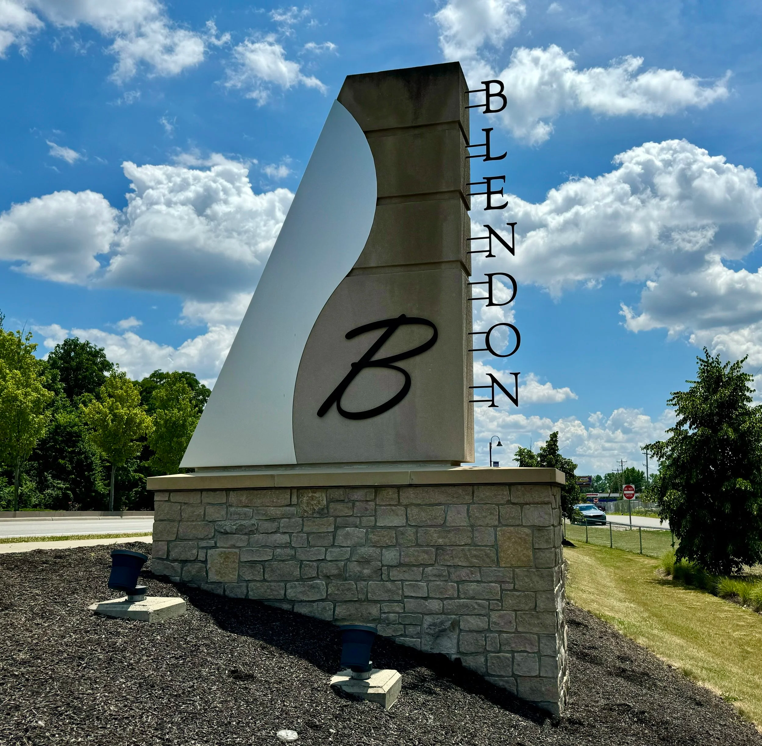 Blendon Township sign