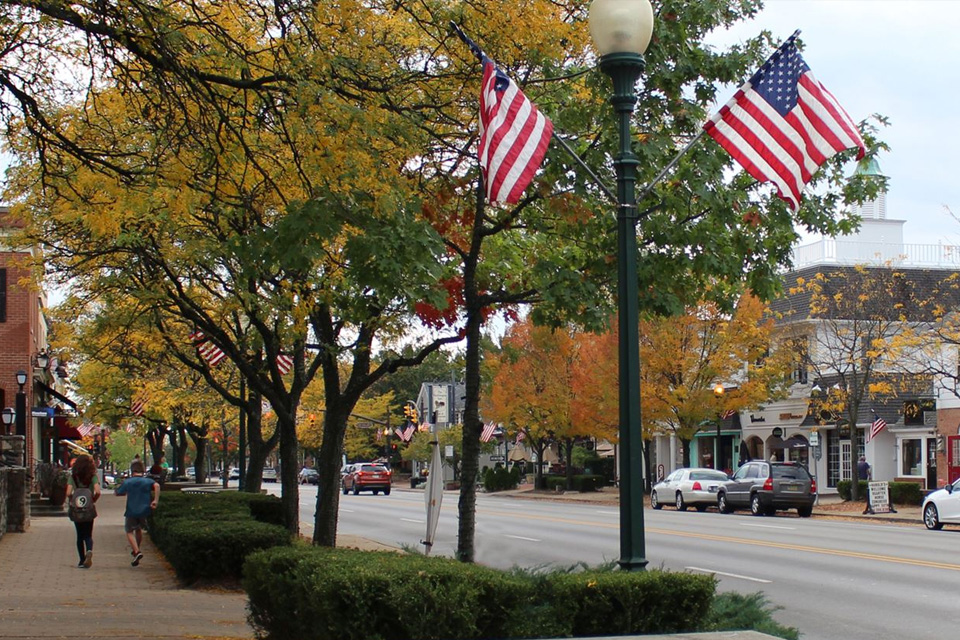 Worthington downtown